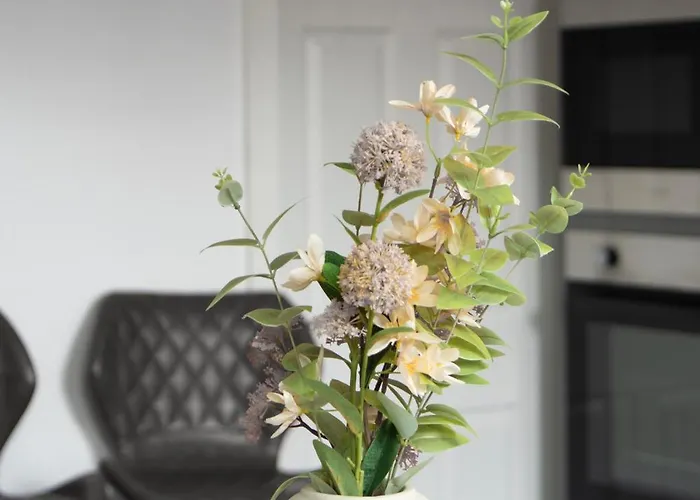 公寓 Modern 4 Bed En-suite House In - Free Parking *